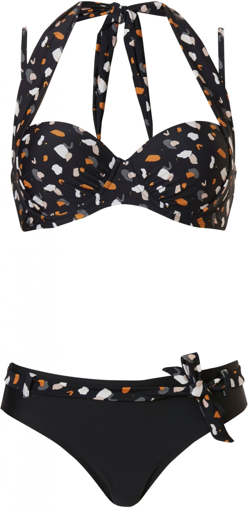 Pastunette Voorgevormde bikini met beugel zwart 46 -