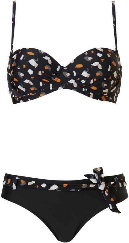 Pastunette Voorgevormde bikini met beugel zwart 46 -