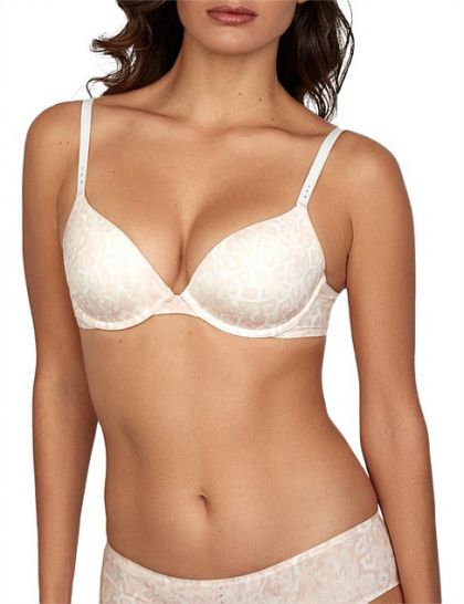 Pleasurestate BH Push-Up My Fit Smooth Print huidskleur