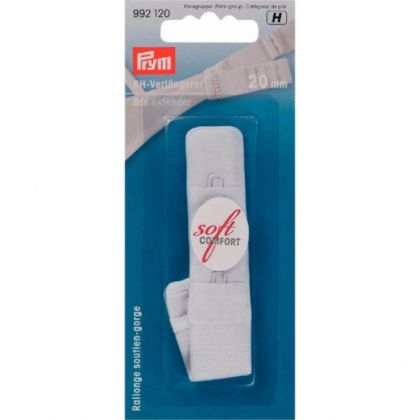 Prym BH verlengstuk 3x1 haak 20mm wit One Size -