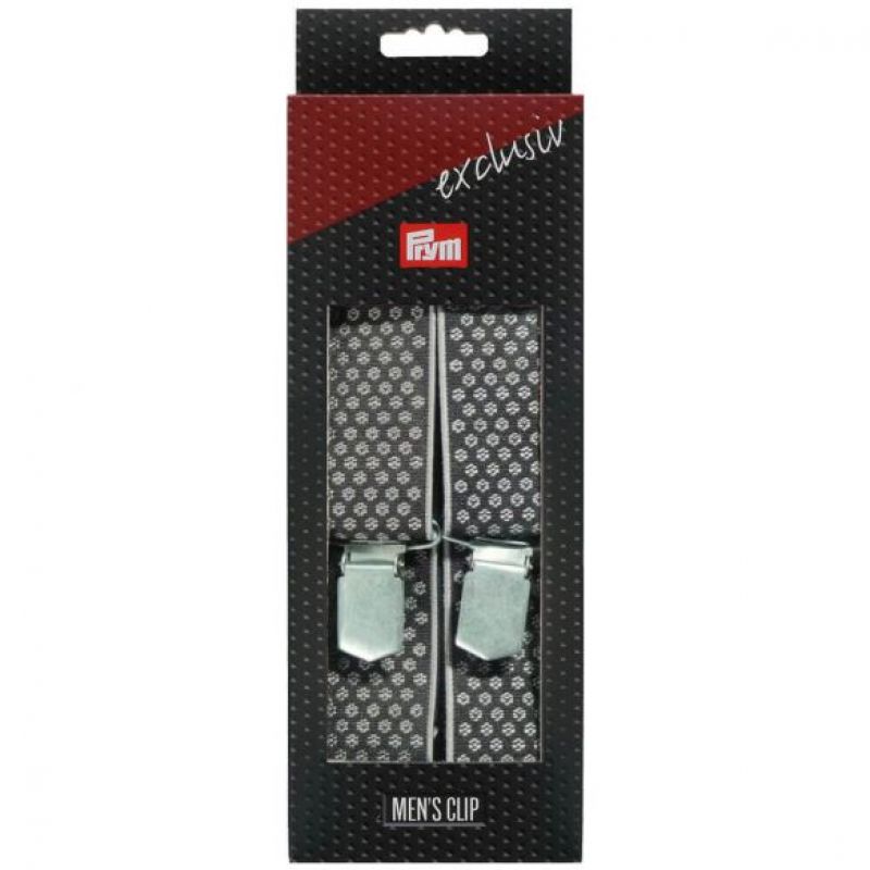 Prym Bretellen Exclufief Stippen 120cm 35mm zwart U -