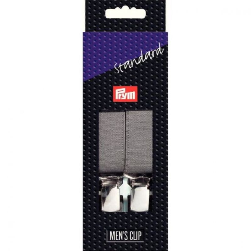 Prym Bretellen Standaard 110cm 25mm grijs U -
