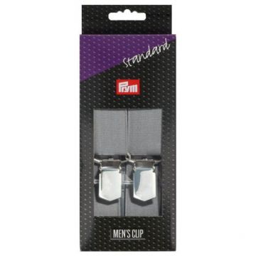 Prym Bretellen Standaard 125cm 30mm grijs U -