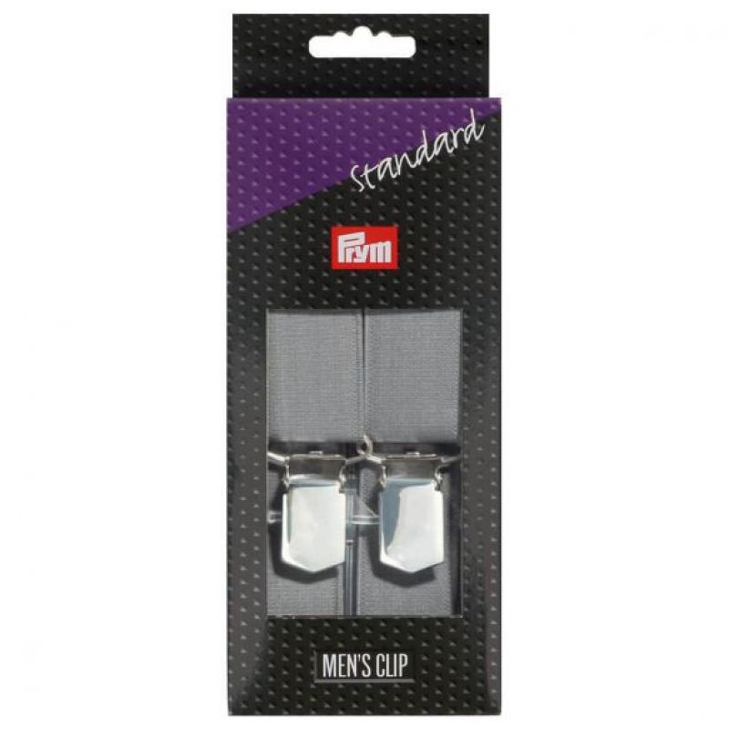 Prym Bretellen Standaard 125cm 30mm grijs U -