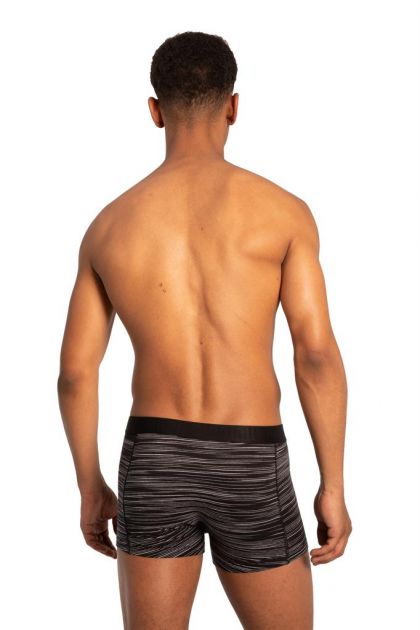 Puma MEN SPACE DYE BOXER 2Pack zwart S -