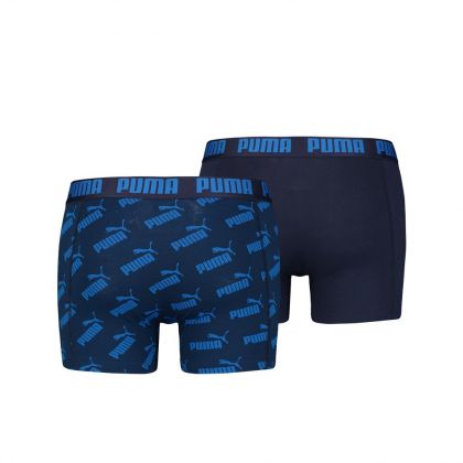 Puma Short 2 Pack blauw Xl -