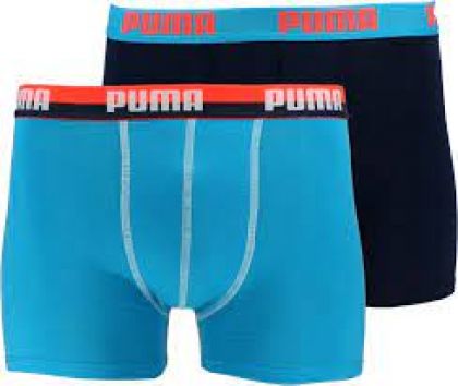 Puma Shorts 2 Pack blauw 134/140 -