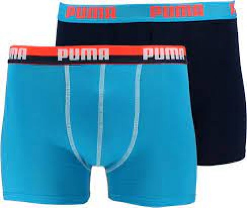 Puma Shorts 2 Pack blauw 134/140 -