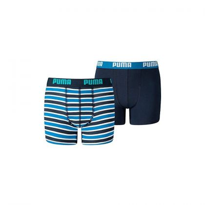 Puma Shorts 2 Pack blauw 164 -