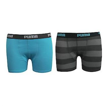 Puma Shorts 2 Pack grijs 128
