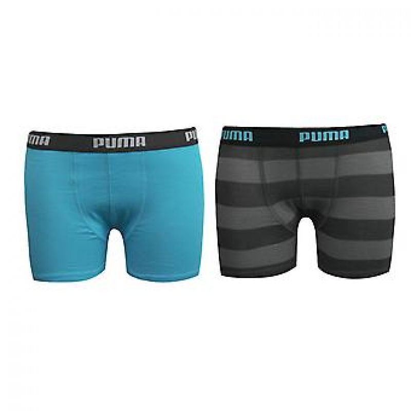 Puma Shorts 2 Pack grijs 128