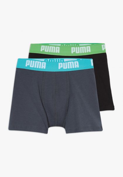 Puma Shorts 2 Pack grijs 128
