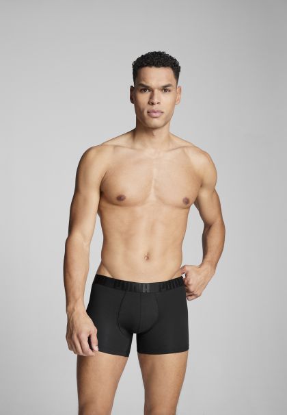 Puma Shorts men boxer organic 2P groen L -