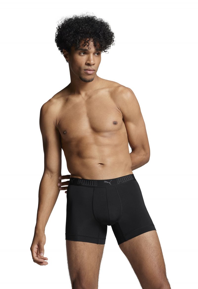 Puma SPORT MICROFIBER BOXER 2P zwart Xl -