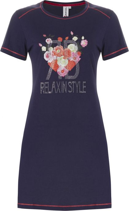 Rebelle Nachthemd blauw 38 -