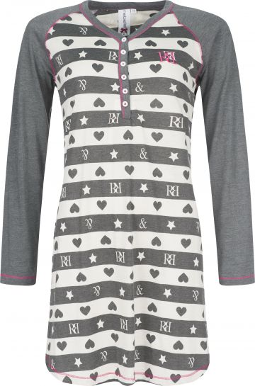 Rebelle Nachthemd grijs 38 -