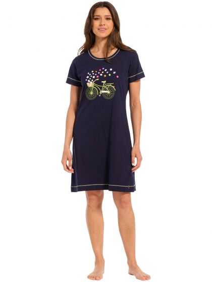 Rebelle Nachtkleed 95cm blauw 48 -