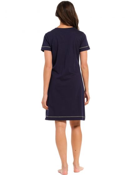 Rebelle Nachtkleed 95cm blauw 48 -