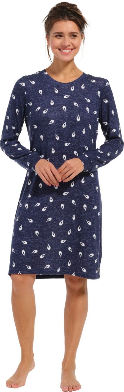 Rebelle Nachtkleed blauw 48 -