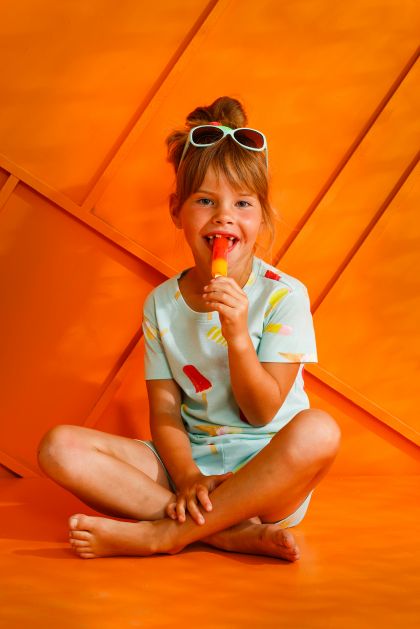 Rebelle Nachtkleed groen 152 -