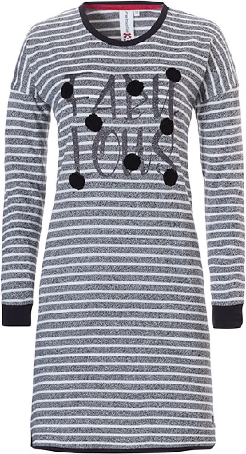 Rebelle Nachtkleed zwart 44 -