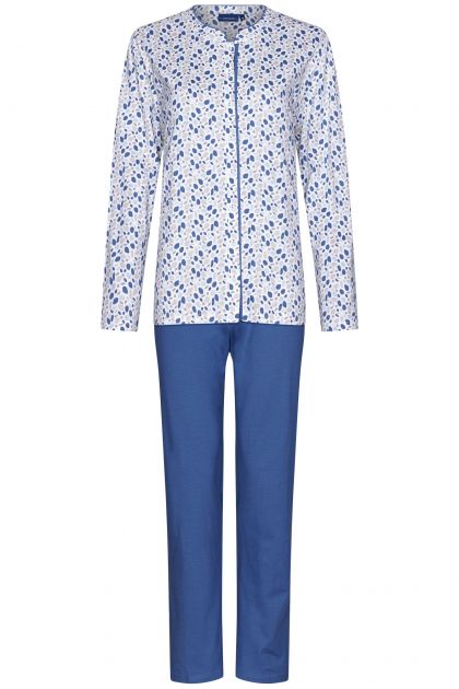 Rebelle Pyjama doorknoop blauw 46 -