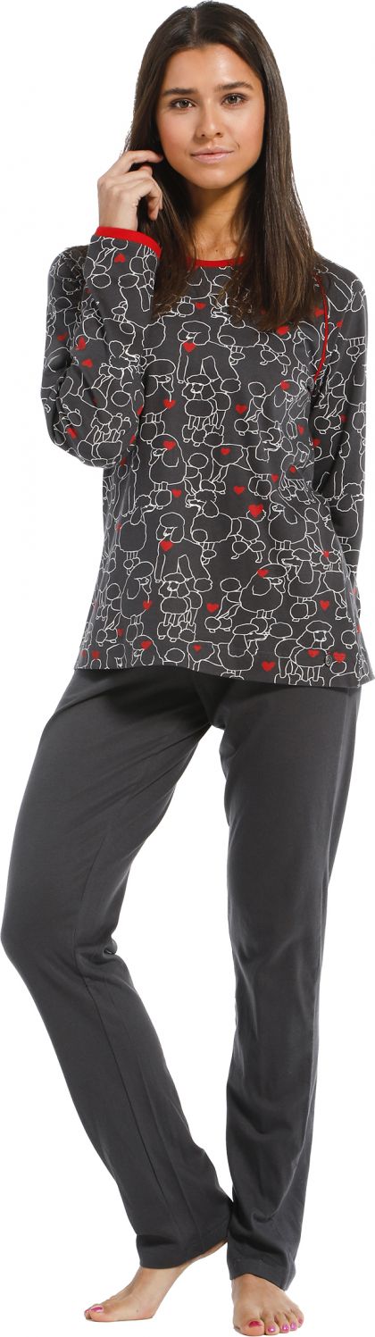 Rebelle Pyjama grijs 48 -