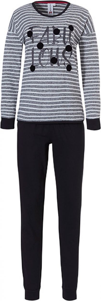 Rebelle Pyjama zwart 42 -