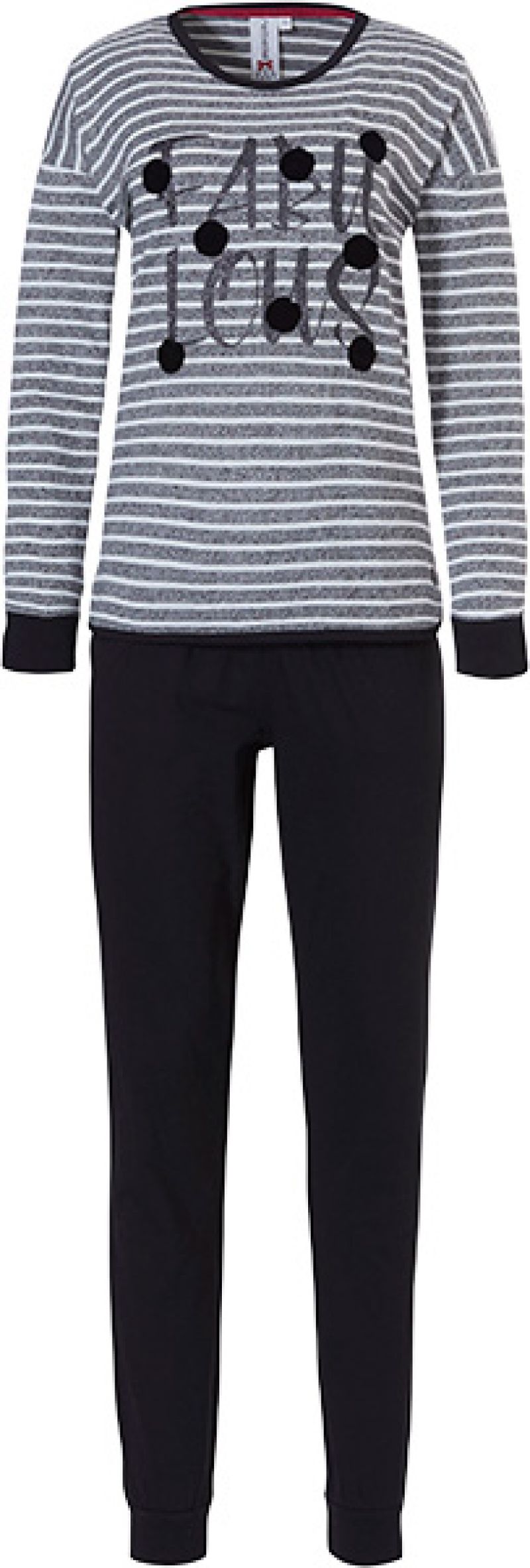 Rebelle Pyjama zwart 42 -