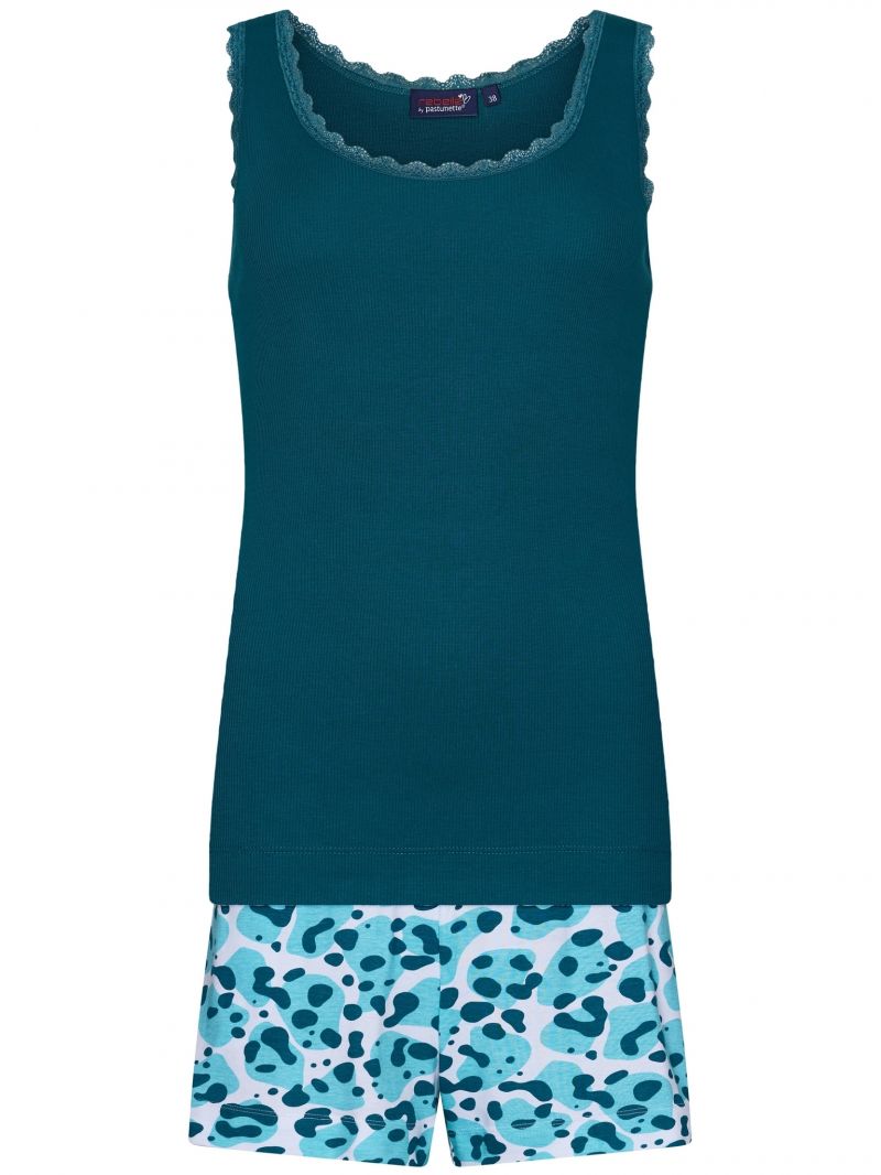 Rebelle Shortama turquoise 36 -