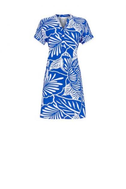 Ringella Beach dress Floral print blauw 52 -