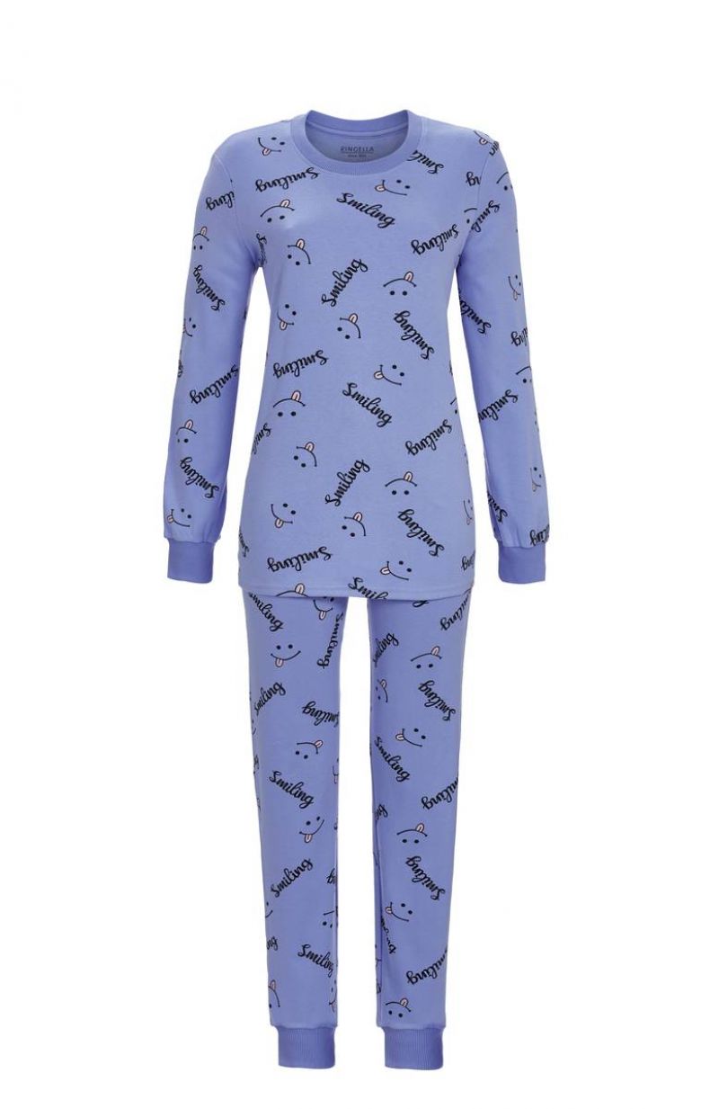 Ringella Pyjama 100% katoen interlock blauw 36 -