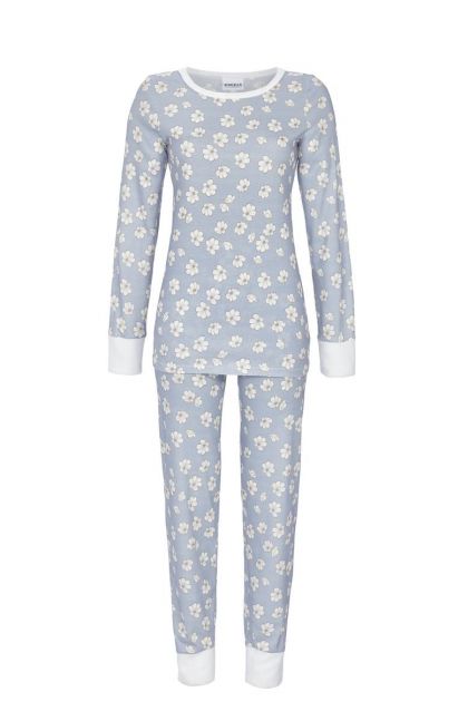Ringella Pyjama 100% katoen interlock blauw 44 -