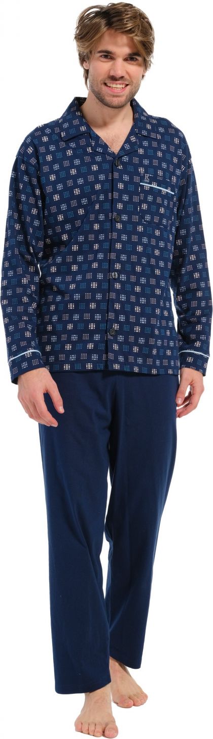 Robson Doorknoop pyjama blauw 54 -