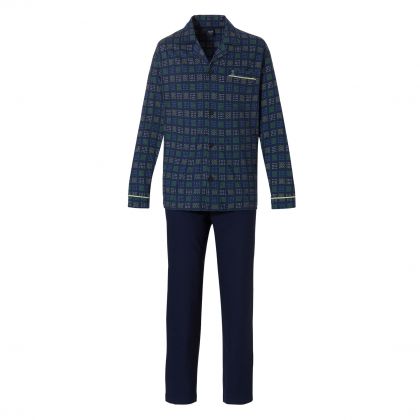 Robson Pyjama doorknoop groen Xxxl -