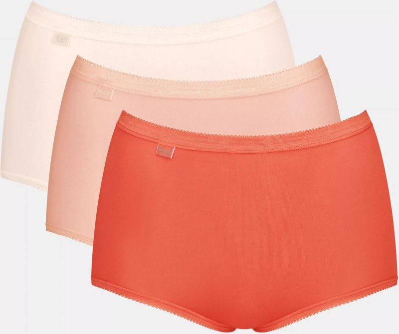 Sloggi Basic+ Maxi C3P (-) koraal 38 -