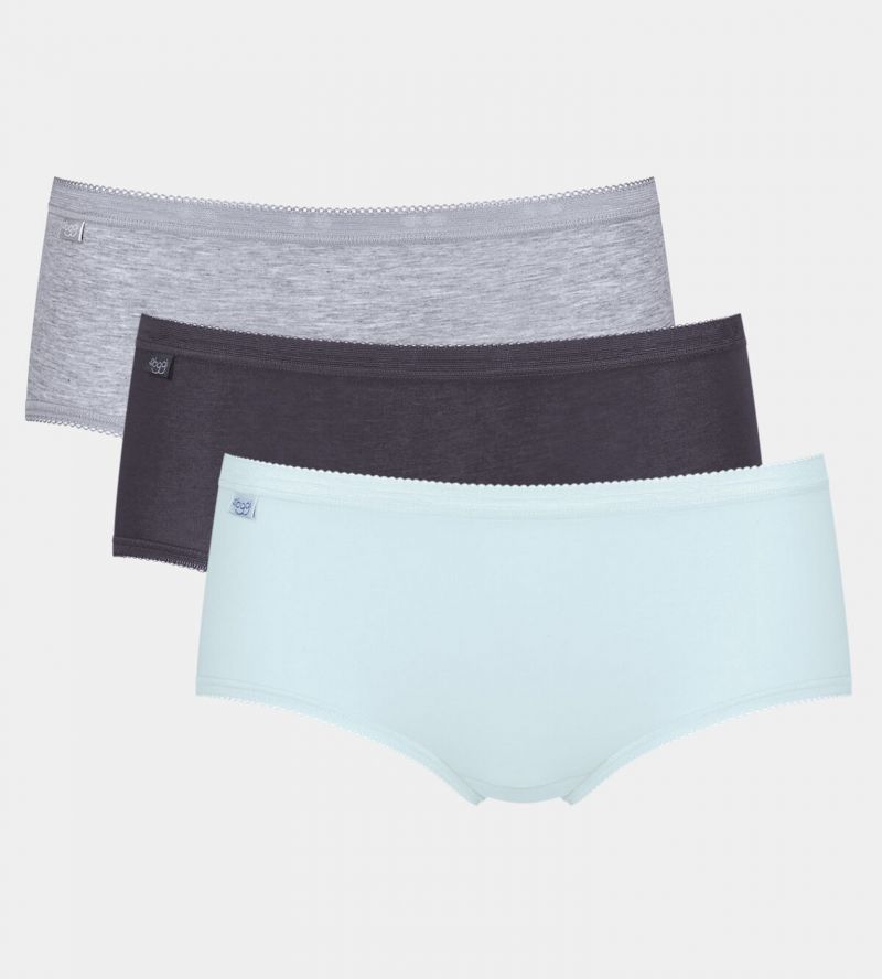 Sloggi Basic+ Midi C3P (-) blauw 44 -