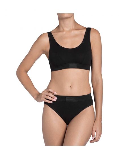 Sloggi Double comfort Top zwart 36 -