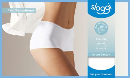 Sloggi Feel Sensational Short 02 wit 42