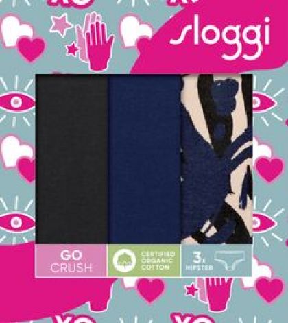 Sloggi GO Crush Hipster C3P (-) blauw Xl -