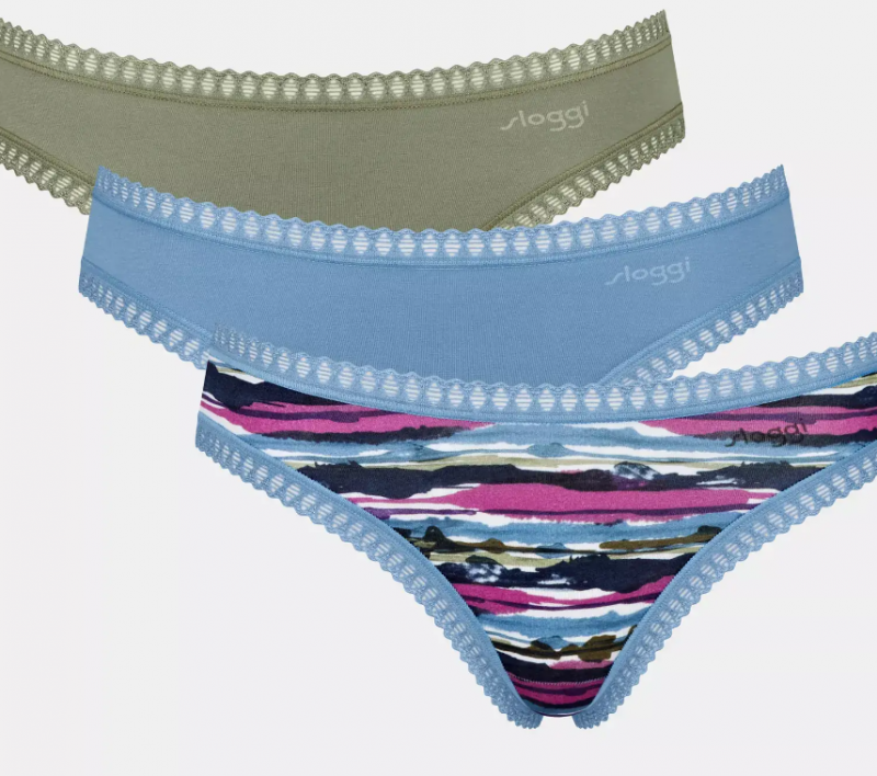 Sloggi GO Crush Hipster C3P (-) groen Xl -