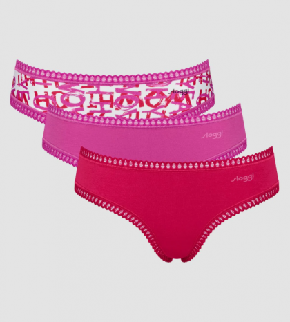 Sloggi GO Crush Hipster C3P (-) rood Xl -