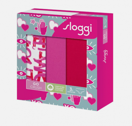 Sloggi GO Crush Hipster C3P (-) rood Xl -
