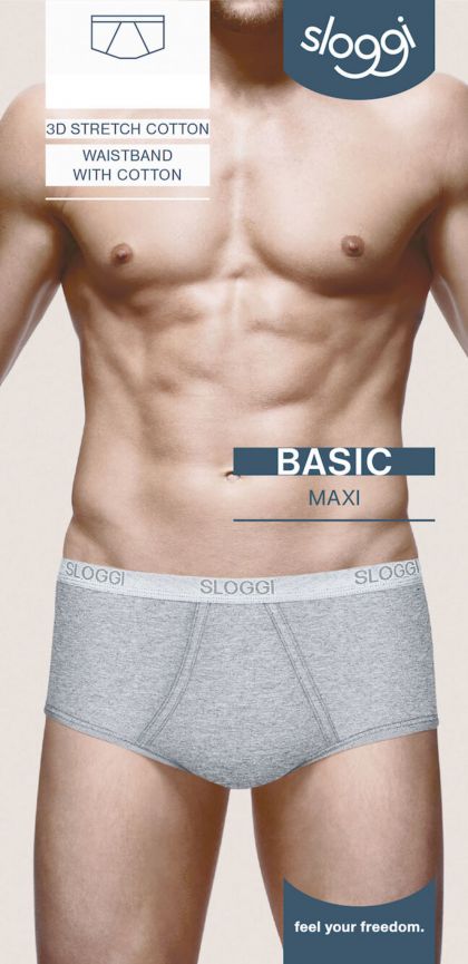 Sloggi men Basic Maxi grijs 8