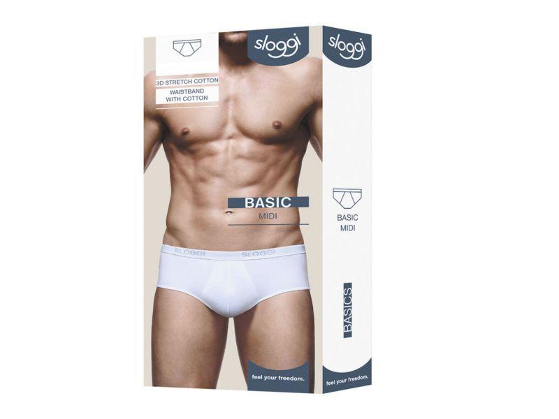 Sloggi men Basic Midi wit 7