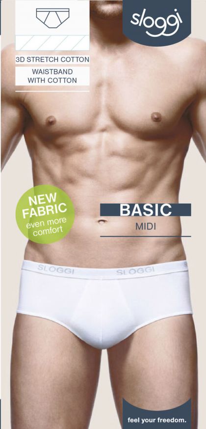Sloggi men Basic Midi wit 7