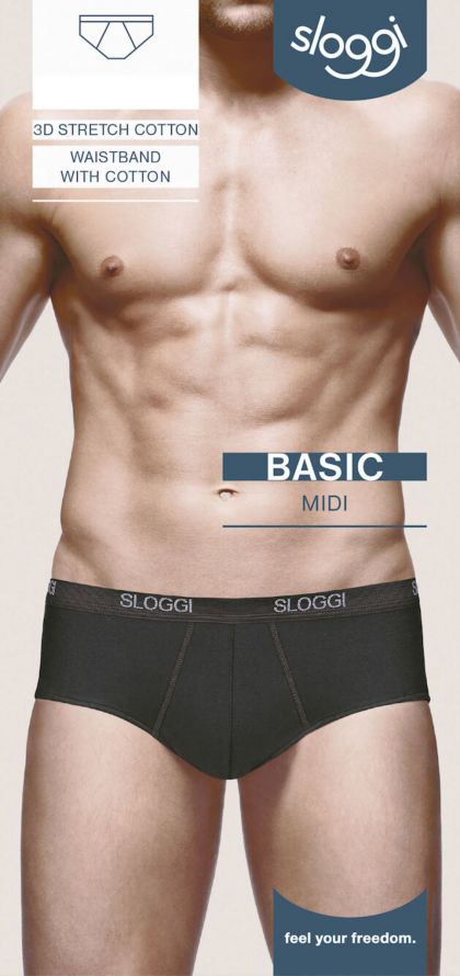 Sloggi men Basic Midi zwart 7