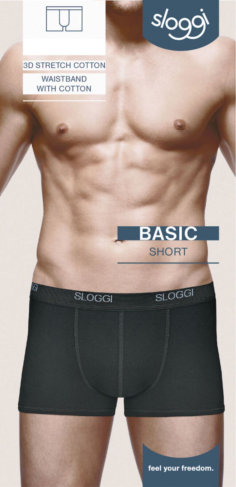 Sloggi men Basic Short zwart 6