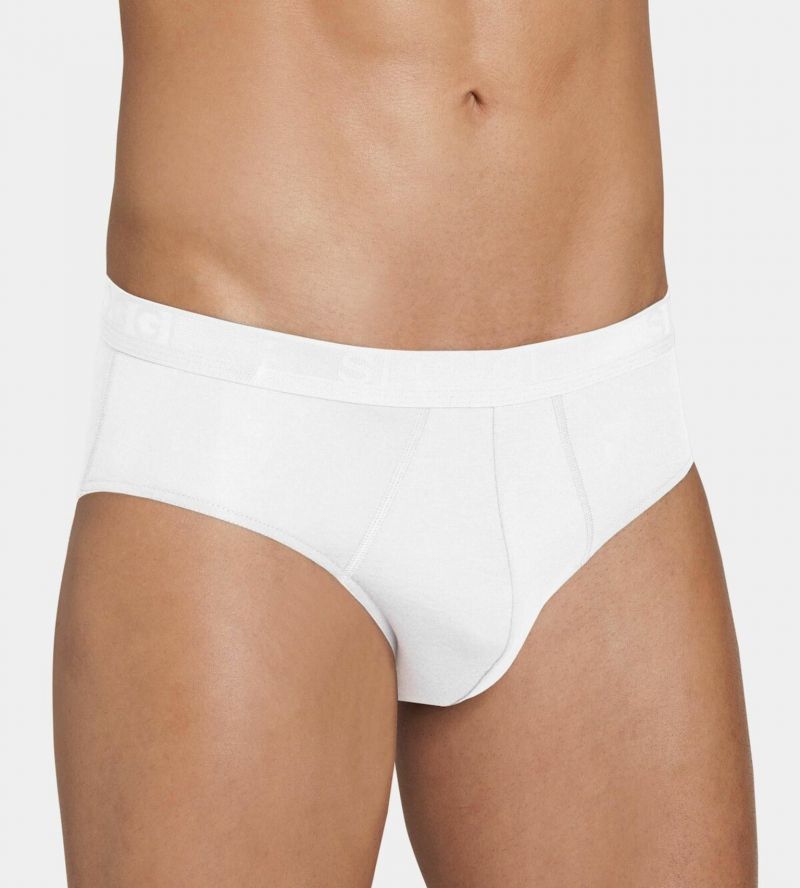 Sloggi men EverNew Midi wit 6