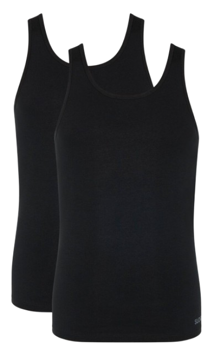 Sloggi MEN Go ABC 2.0 Tank Top 2-Pack zwart M -